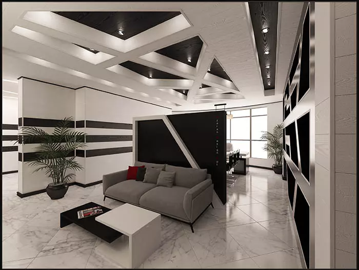 طراح ی داخل ی دفتر كار به شیوه مدرن