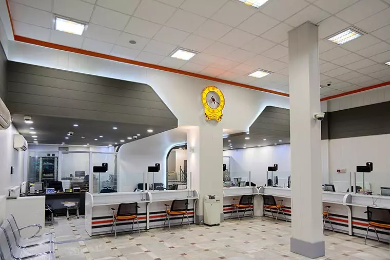 پروژه بانک سپه شعبه شمیران