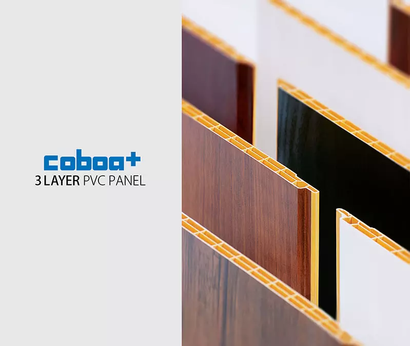 پانل پی وی سی سه جداره