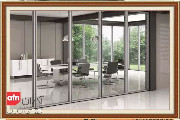 پارتیشن اداری دو جداره مناسب برای فضای اداری