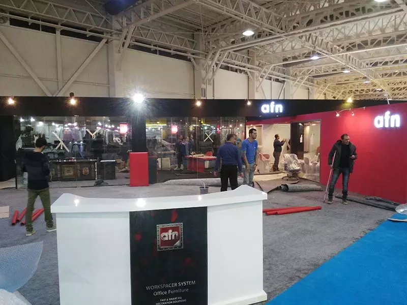 ساخت غرفه آفن در نمایشگاه های بین المللی تهران 96