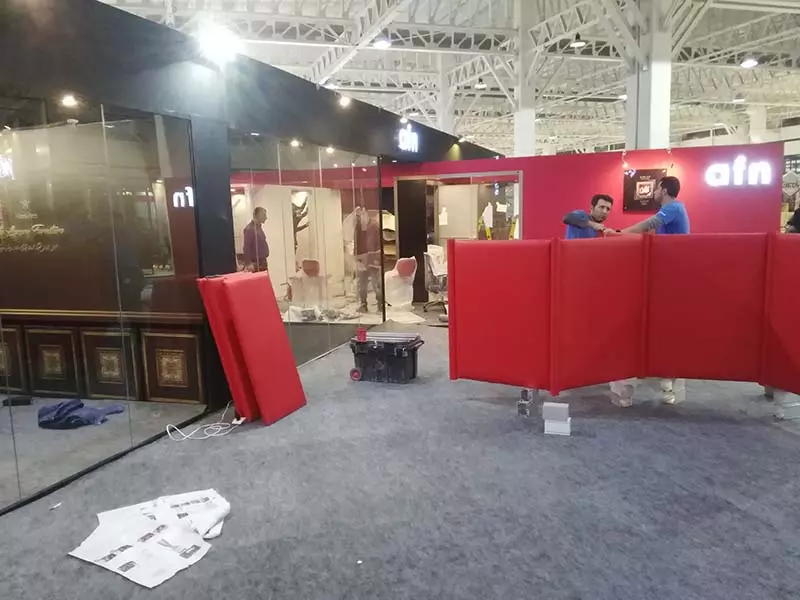 ساخت غرفه آفن در نمایشگاه های بین المللی تهران 96