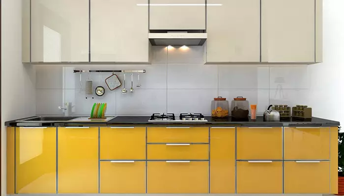 کابینت پی وی سی در آشپزخانه