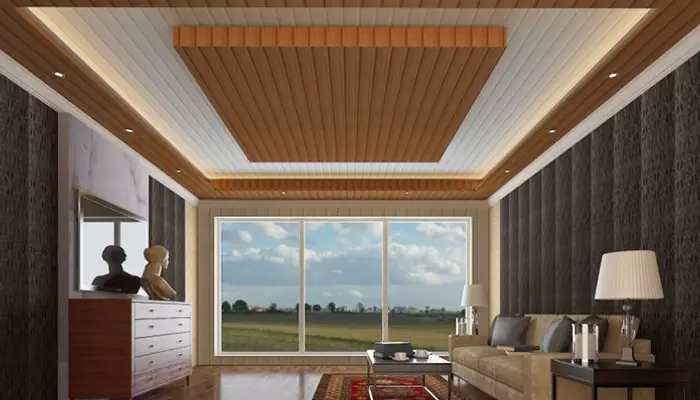 سقف کاذب PVC از انواع سقف کاذب