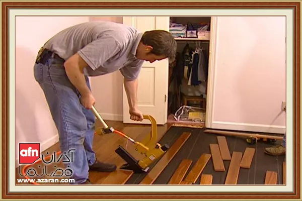نحوه نصب انواع پارکت