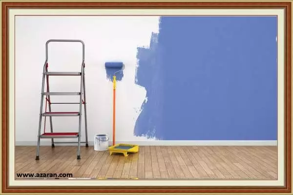 رنگ کردن دیوار به جای کاغذ دیواری