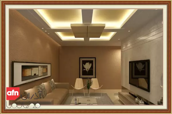 رنگ های مختلف سقف کاذب برای منزل