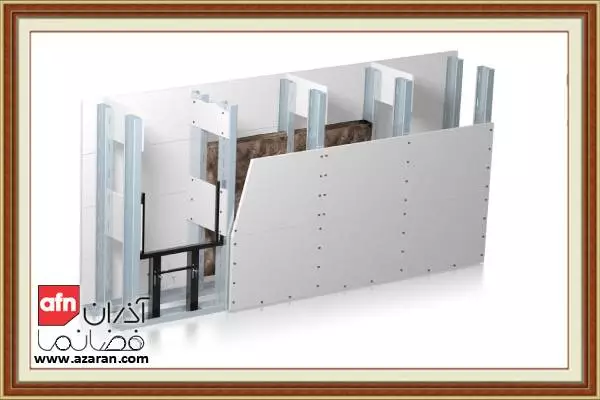 دیوار تاسیساتی کناف