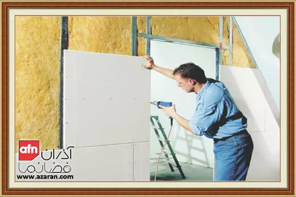 نصب دیوار تاسیسات کناف