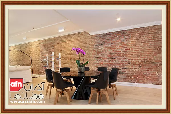 دیوارپوش آجری در دکوراسیون داخلی