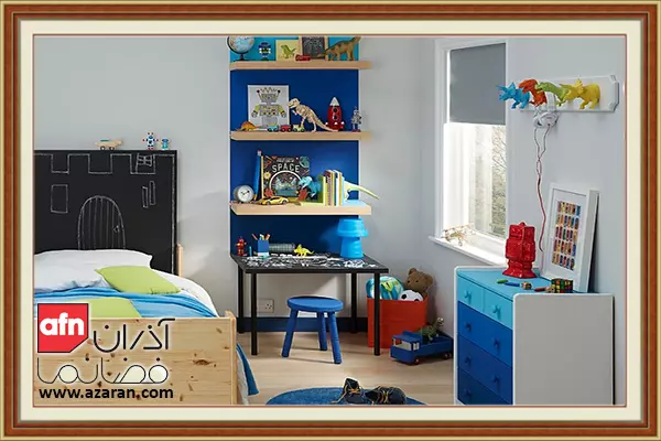 استفاده از پارتیشن برای تفکیک فضای نشیمن با مهد کودک