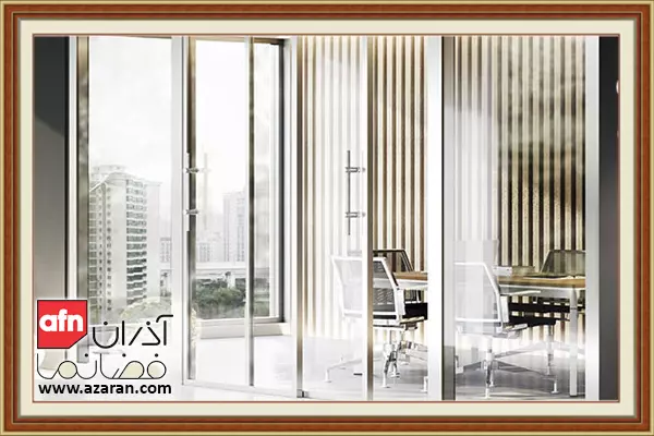 استفاده از درب ریلی در پارتیشن های اداری 