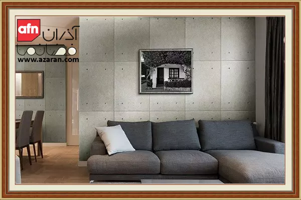 استفاده از دیوارپوش بتنی در دکوراسیون مدرن