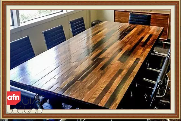 میز کنفرانس چوبی