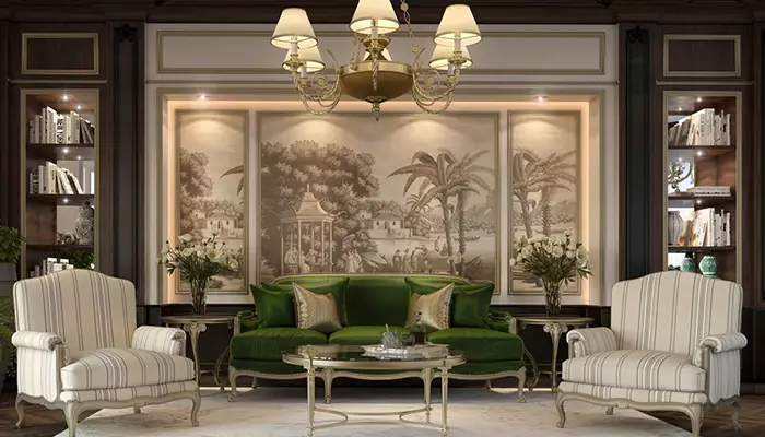 دکوراسیون کلاسیک پذیرایی